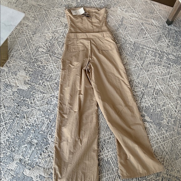 Zara strapless jumpsuit with bustier top - Picture 2 of 4